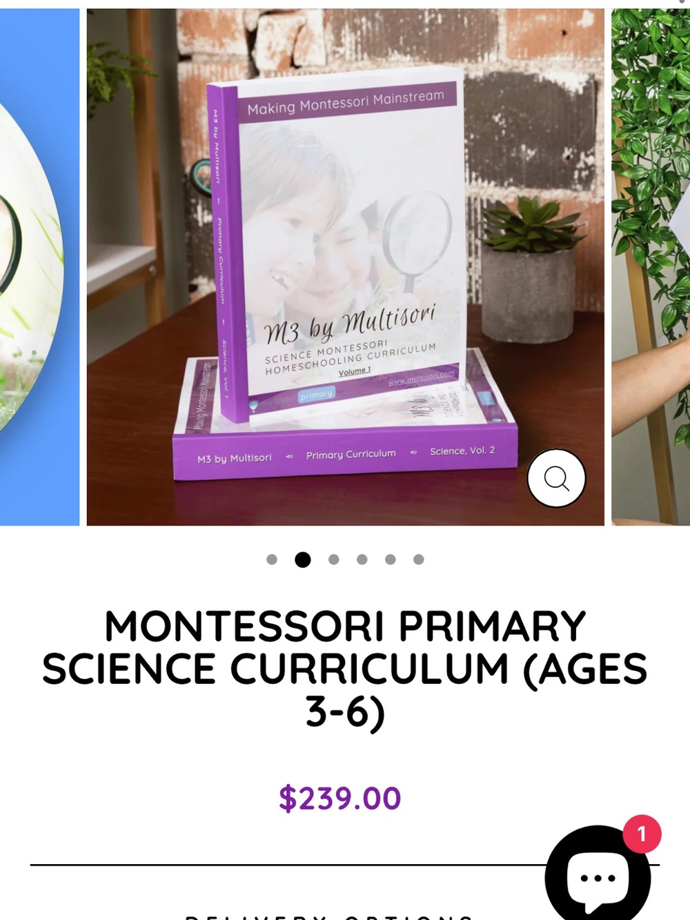 Montessori Primary Science Curriculum - Multisori